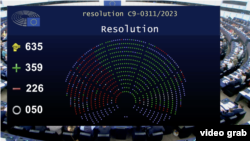 Así fue la votación en el Parlamento Europeo.
