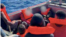 Vista de los inmigrantes rescatados el 10 de noviembre de 2023, por la Guardia Costera de EEUU.