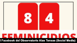 Observatorio Alas Tensas reporta el feminicidio número 84 en Cuba en 2023