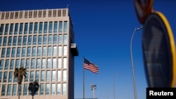 La Embajada de Estados Unidos en La Habana, Cuba, el 3 de marzo de 2022. (REUTERS/Amanda Perobelli)