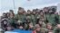 El cubano Raibel Palacio le envió esta foto a su esposa mientras servía en el ejército ruso en Ucrania