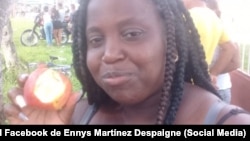 Leidy Mariam Durruty García, víctima de feminicidio Nº 53 en Cuba (Tomada del Facebook de Ennys Martínez Despaigne)