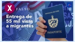 FALSO: Entrega de 55 mil visas a migrantes