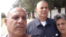 Humberto Eladio Real Suárez (centro) posa junto a sus familiares, tras ser excarcelado este jueves, 30 de marzo de 2023, en Matanzas. (Foto: Cortesía de la familia)