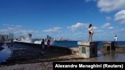 El Malecón de La Habana, el 13 de febrero de 2023. 