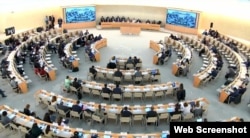 Examen Periódico Universal (EPU) de Cuba ante el Consejo de Derechos Humanos de Naciones Unidas, en Ginebra. (Captura de video/UN Web TV)