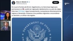 Departamento de Estado insta a migrantes a buscar vías legales para entar a EEUU