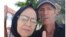 Marta Perdomo y Jorge Martín, padres de los presos políticos Jorge y Nadir Martín Perdomo (Tomado del Facebook de Marta Perdomo)