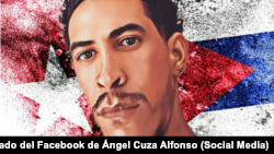 Imagen del preso político Ángel Cuza Alfonso tomada de campaña por su liberación (Facebook de Ángel Cuza Alfonso)