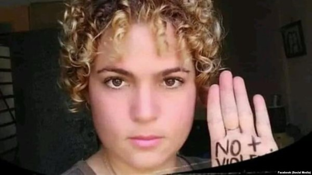 La presa política cubana María Cristina Garrido.