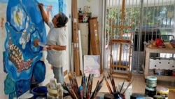 Declaraciones de la pintora cubana Ana Albertina Delgado a la revista ARTEXpress