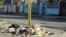 Basura acumulada en las calles de Cienfuegos