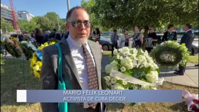 Exiliados cubanos conmemoran a víctimas del comunismo
