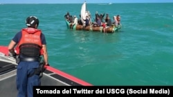 Guarda Costas de EEUU interceptan posible migrtantes ilegales en costas de Florida