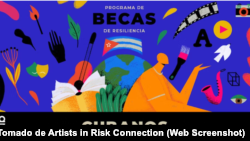 Segunda convocatoria del Programa de Becas de Resiliencia para Artistas Cubanos en Riesgo 