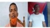 Los prisioneros políticos Dairon Duque de Estrada Aguilera, de Santiago de Cuba, y Ediyersy Santana, de Camagüey, de izquierda a derecha. La imagen de Yoandi Rodríguez, hijastro de Santana, no está disponible.