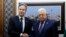 El Secretario de Estado de EEUU, Antony Blinken, se reúne con el presidente de la Autoridad Palestina, Mahmoud Abbas. 