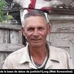 Juvier Jiménez Gómez, preso político cubano, condenado por las manifestaciones del 11 de julio de 2021.
