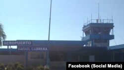 Aeropuerto de Nueva Gerona en Isla de Pinos, donde los acusados planeaban secuestrar un avión hace 20 años.