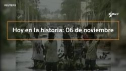 Hoy en la historia: 6 de noviembre