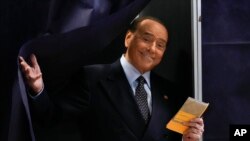 Silvio Berlusconi, en una imagen de archivo. (AP/Antonio Calanni, File )
