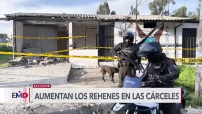 Rehenes en cárceles ecuatorianas ya superan los 170