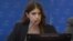 Carolina Barrero en la Cumbre de Ginebra, el 15 de mayo de 2024. (Plataforma X).