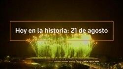 Hoy en la historia: 21 de agosto