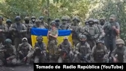 Tomado del video "Mensaje de los combatientes ucranianos al pueblo de Cuba", publicado por Radio República el 6 de septiembre de 2023. 