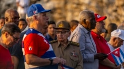 Raúl Castro en un acto por el Día de los Trabajadores, que fue postergado al 5 de mayo de 2023 en La Habana.AP Photo/Ramon Espinosa (AP)