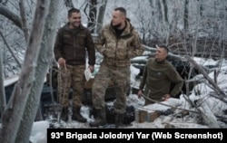 Soldados de la 93ª Brigada, Jolodnyi Yar. Fuente: 93ª Brigada Jolodnyi Yar.