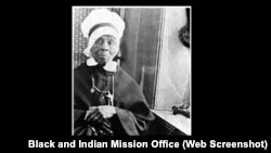 Sor María Lange. (Captura de pantalla/Black and Indian Mission Office)