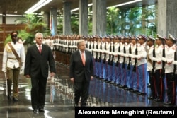 No es la primera visita de Guterres a La Habana. En mayo de 2018 fue recibido por Miguel Díaz-Canel en el Palacio de la Revolución. (REUTERS/Alexandre Meneghini)