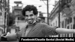 El artista y preso político cubano, Luis Manuel Otero Alcántara, líder del Movimiento San Isidro, en una imagen de archivo. (Facebook/Claudia Genlui).