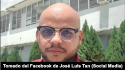 José Luis Tan Estrtada, periodista independiente cubano (Tomado de Facebook)
