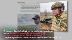 Falso: General ucraniano reconoce que el ejército profesional del país ya está derrotado, El País