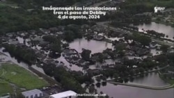 Imágenes de las inundaciones que dejó la tormenta Debby