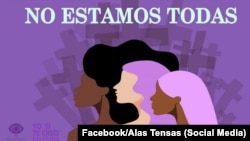Según el reporte anual correspondiente a 2023 realizado por ambas plataformas, en Cuba fueron víctimas de la violencia de género 89 mujeres. (Facebook/Alas Tensas)