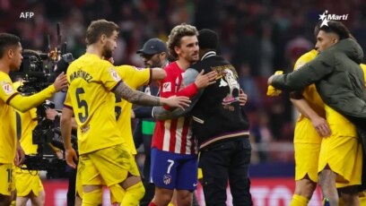El Barcelona, segundo en la liga Española 