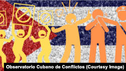 Imagen cortesía del Observatorio Cubano de Conflictos.
