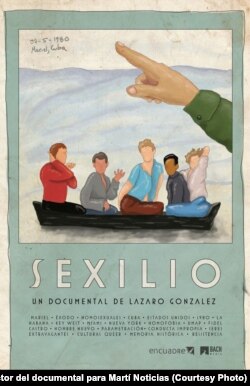 Cartel de Sexilio / Foto: Cortesía del director del documental para Martí Noticias