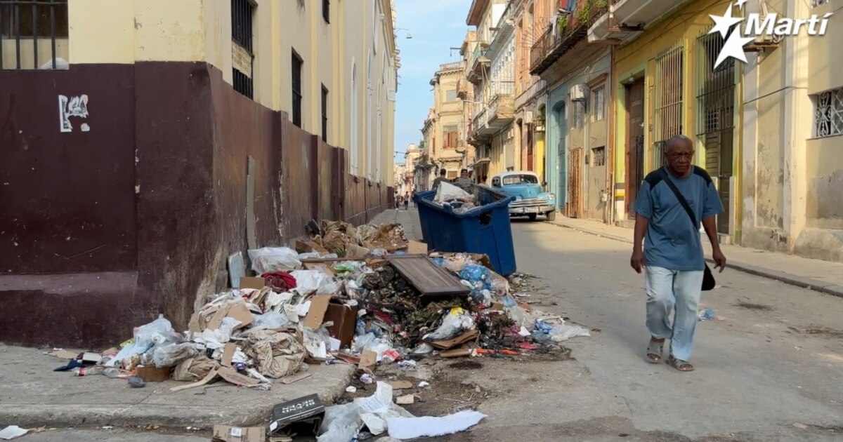 Acumulación de basura en las calles amenaza la salud de los cubanos (VIDEO)