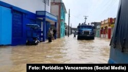 Inundaciones en Baracoa / Foto: Periódico Venceremos
