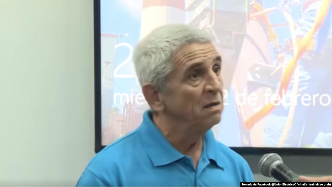 Alfredo López Valdés Director General Unión Eléctrica de Cuba.