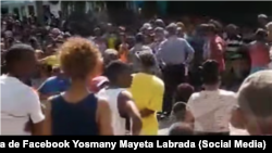 Imágenes de la protesta masiva en Santiago de Cuba el 17 de marzo de 2024 / Foto: Captura de video