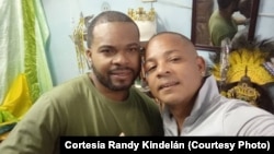 Randy Kindelán y su hermano Asdrúbal, preso tras las protestas del 17M en Santiago de Cuba