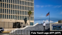 Embajada de EEUU en La Habana (Foto Yamil Lage /AFP)