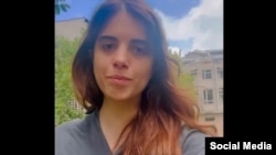 Carolina Barrero, desde Mycolaiv, en Ucrania. (Captura de video/X)