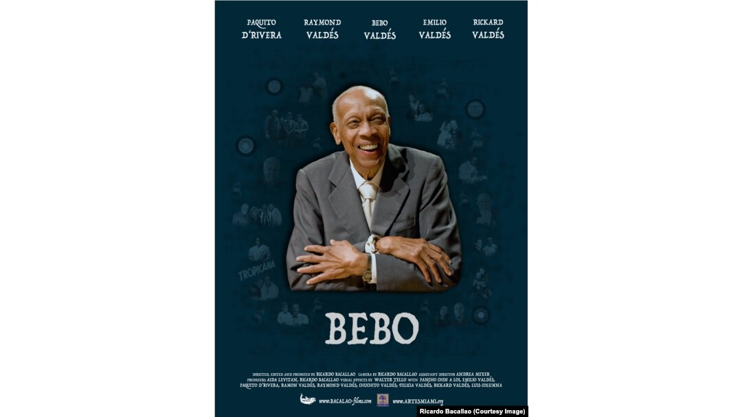 Póster del documental "Bebo".
