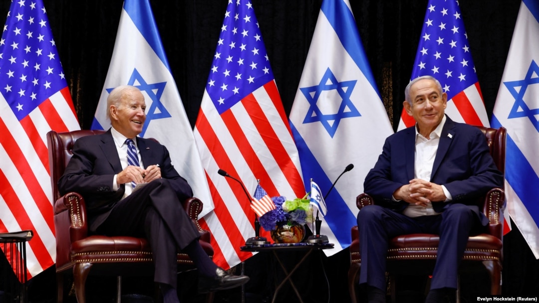 Presidente Biden re reúne en Israel con el primer ministro Netanyahu, miércoles 18 de octubre del 2023